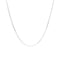 MEDIUM ROUND NECKLACE SILVER